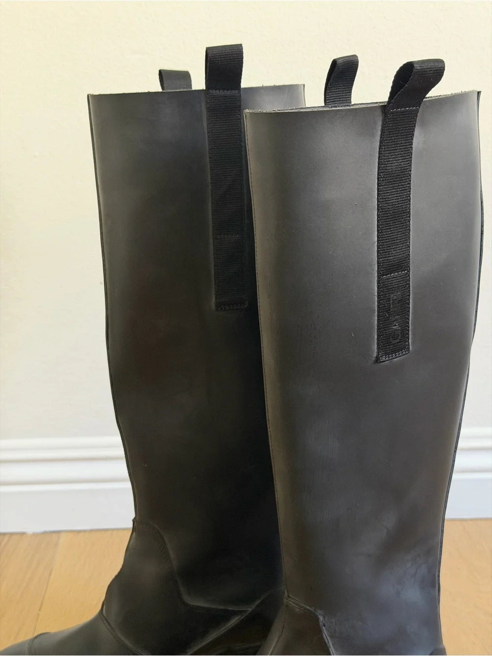 Ganni Tall Rain Boot | Size 39